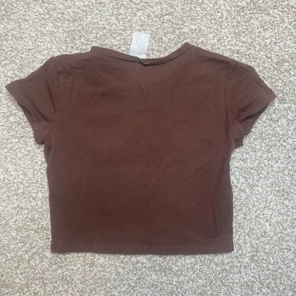 Butterfly graphic crop top - Picture 2 of 2